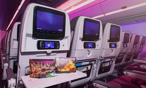 Qatar Airways interior